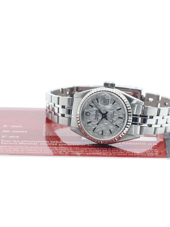 TUDOR Princess date 92414 WG bezel Silver Dial Automatic Ladies Watch_943192 main image 5